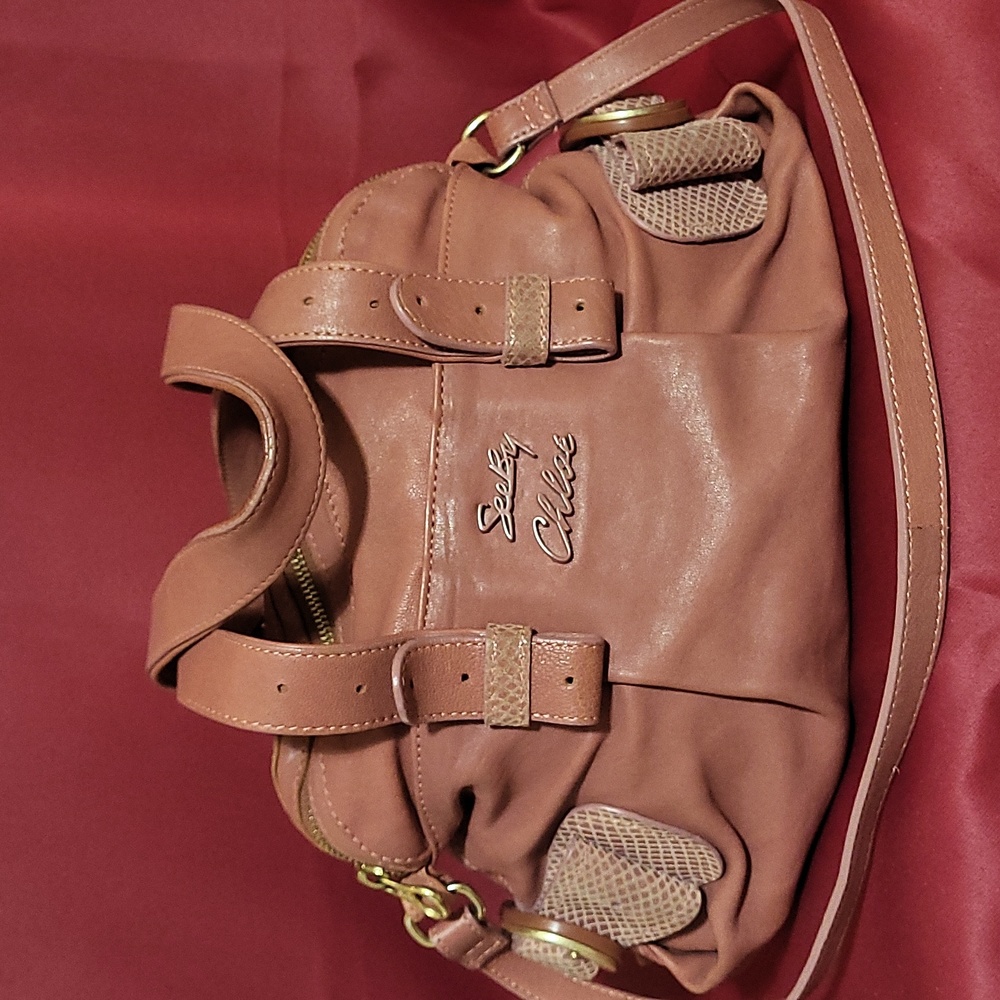 Authentic See by Chloé Satchel Shoulder Bag